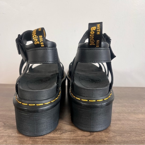 Dr. Martens Blaire Quad Women's Platform Sandal Size 8 #081A - Picture 4 of 7